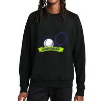 Unisex Organic CVC Fleece Crewneck Sweatshirt Thumbnail
