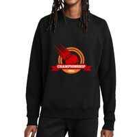 Unisex Organic CVC Fleece Crewneck Sweatshirt Thumbnail