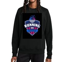 Unisex Organic CVC Fleece Crewneck Sweatshirt Thumbnail