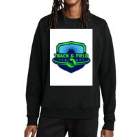 Unisex Organic CVC Fleece Crewneck Sweatshirt Thumbnail
