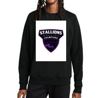 Unisex Organic CVC Fleece Crewneck Sweatshirt Thumbnail