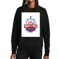 Unisex Organic CVC Fleece Crewneck Sweatshirt Thumbnail