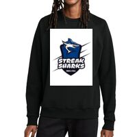 Unisex Organic CVC Fleece Crewneck Sweatshirt Thumbnail