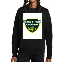 Unisex Organic CVC Fleece Crewneck Sweatshirt Thumbnail