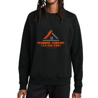 Unisex Organic CVC Fleece Crewneck Sweatshirt Thumbnail