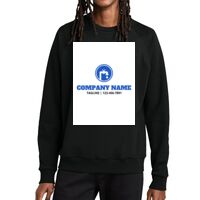 Unisex Organic CVC Fleece Crewneck Sweatshirt Thumbnail