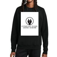 Unisex Organic CVC Fleece Crewneck Sweatshirt Thumbnail