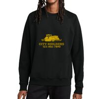 Unisex Organic CVC Fleece Crewneck Sweatshirt Thumbnail
