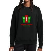 Unisex Organic CVC Fleece Crewneck Sweatshirt Thumbnail
