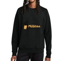 Unisex Organic CVC Fleece Crewneck Sweatshirt Thumbnail