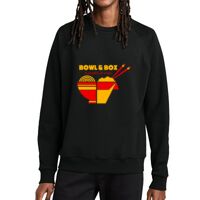 Unisex Organic CVC Fleece Crewneck Sweatshirt Thumbnail
