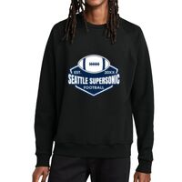 Unisex Organic CVC Fleece Crewneck Sweatshirt Thumbnail