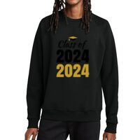 Unisex Organic CVC Fleece Crewneck Sweatshirt Thumbnail