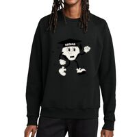 Unisex Organic CVC Fleece Crewneck Sweatshirt Thumbnail