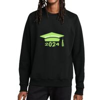 Unisex Organic CVC Fleece Crewneck Sweatshirt Thumbnail