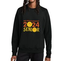 Unisex Organic CVC Fleece Crewneck Sweatshirt Thumbnail