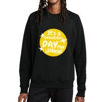 Unisex Organic CVC Fleece Crewneck Sweatshirt Thumbnail