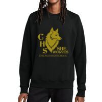 Unisex Organic CVC Fleece Crewneck Sweatshirt Thumbnail