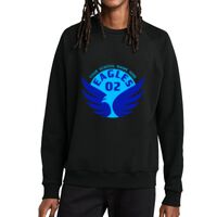Unisex Organic CVC Fleece Crewneck Sweatshirt Thumbnail