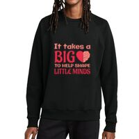 Unisex Organic CVC Fleece Crewneck Sweatshirt Thumbnail