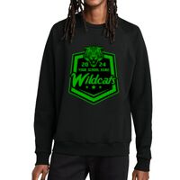 Unisex Organic CVC Fleece Crewneck Sweatshirt Thumbnail