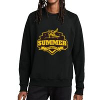 Unisex Organic CVC Fleece Crewneck Sweatshirt Thumbnail