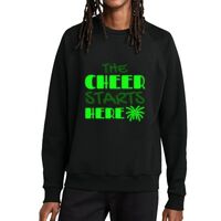 Unisex Organic CVC Fleece Crewneck Sweatshirt Thumbnail