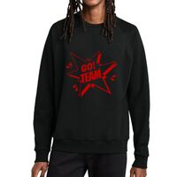 Unisex Organic CVC Fleece Crewneck Sweatshirt Thumbnail