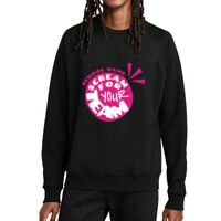 Unisex Organic CVC Fleece Crewneck Sweatshirt Thumbnail