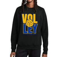Unisex Organic CVC Fleece Crewneck Sweatshirt Thumbnail