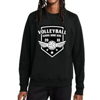 Unisex Organic CVC Fleece Crewneck Sweatshirt Thumbnail