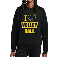 Unisex Organic CVC Fleece Crewneck Sweatshirt Thumbnail