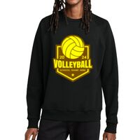 Unisex Organic CVC Fleece Crewneck Sweatshirt Thumbnail