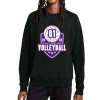 Unisex Organic CVC Fleece Crewneck Sweatshirt Thumbnail