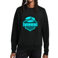 Unisex Organic CVC Fleece Crewneck Sweatshirt Thumbnail