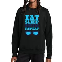 Unisex Organic CVC Fleece Crewneck Sweatshirt Thumbnail
