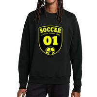Unisex Organic CVC Fleece Crewneck Sweatshirt Thumbnail