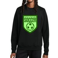 Unisex Organic CVC Fleece Crewneck Sweatshirt Thumbnail