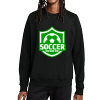 Unisex Organic CVC Fleece Crewneck Sweatshirt Thumbnail