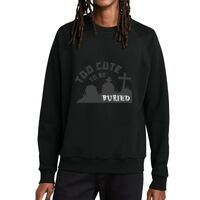 Unisex Organic CVC Fleece Crewneck Sweatshirt Thumbnail