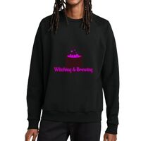 Unisex Organic CVC Fleece Crewneck Sweatshirt Thumbnail