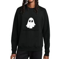 Unisex Organic CVC Fleece Crewneck Sweatshirt Thumbnail