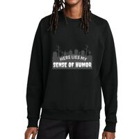 Unisex Organic CVC Fleece Crewneck Sweatshirt Thumbnail