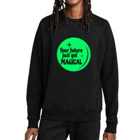 Unisex Organic CVC Fleece Crewneck Sweatshirt Thumbnail