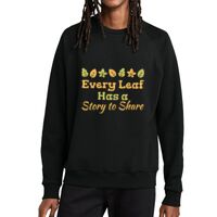Unisex Organic CVC Fleece Crewneck Sweatshirt Thumbnail