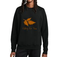 Unisex Organic CVC Fleece Crewneck Sweatshirt Thumbnail