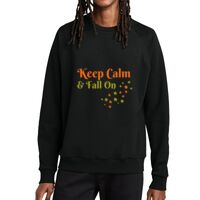 Unisex Organic CVC Fleece Crewneck Sweatshirt Thumbnail