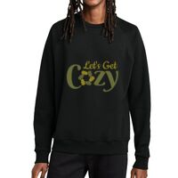 Unisex Organic CVC Fleece Crewneck Sweatshirt Thumbnail