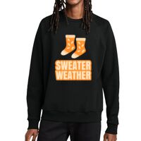 Unisex Organic CVC Fleece Crewneck Sweatshirt Thumbnail