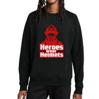 Unisex Organic CVC Fleece Crewneck Sweatshirt Thumbnail